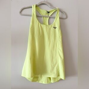 Pony Workout Neon Yellow Tank Medium